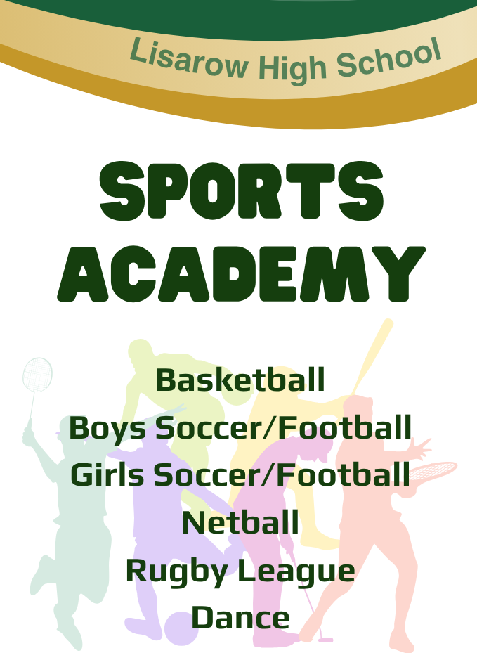 Sports Academy Brochure front page
